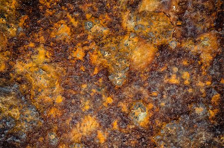 simsearch:600-02886688,k - Rusty old metal sheet background with texture and structure Stock Photo - Budget Royalty-Free & Subscription, Code: 400-07681887