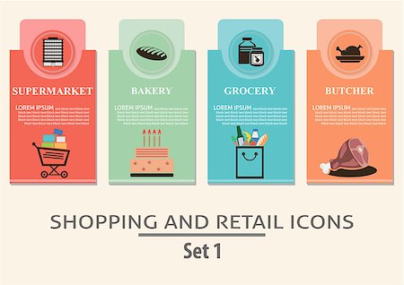 Shopping and retail  labels. Set for you design Stock Photo - Budget Royalty-Free & Subscription, Code: 400-07682520