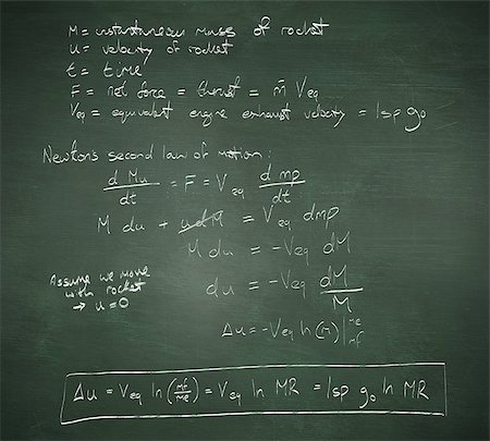 Rocket science theory against green chalkboard Stock Photo - Budget Royalty-Free & Subscription, Code: 400-07682840