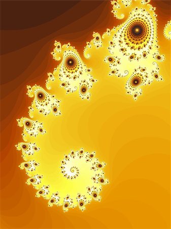 simsearch:400-07656707,k - Digital computer graphic - rendering. Patterned fractal spiral in a bright colors for design. Stock Photo - Budget Royalty-Free & Subscription, Code: 400-07714346