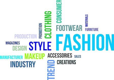 furniture manufacturer - A word cloud of fashion related items Stock Photo - Budget Royalty-Free & Subscription, Code: 400-07715646