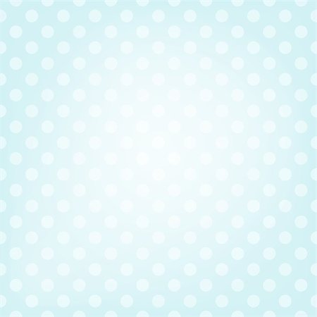 Polka dot blue background. Vector illustration Stock Photo - Budget Royalty-Free & Subscription, Code: 400-07717073