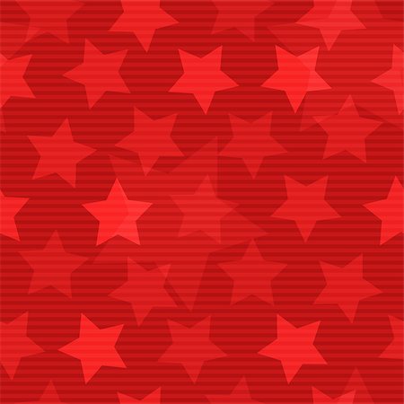 simsearch:400-07176260,k - Red seamless background with stars Foto de stock - Super Valor sin royalties y Suscripción, Código: 400-07717100