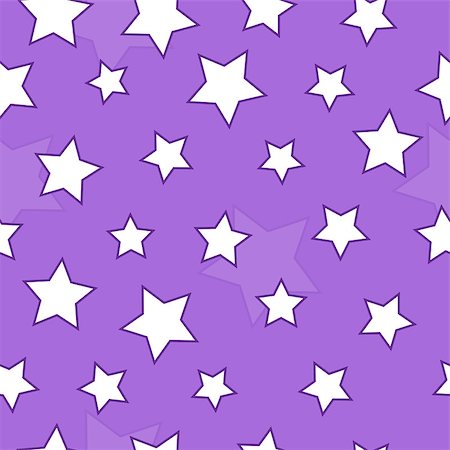 simsearch:400-07176260,k - Purple seamless background with stars Photographie de stock - Aubaine LD & Abonnement, Code: 400-07717111