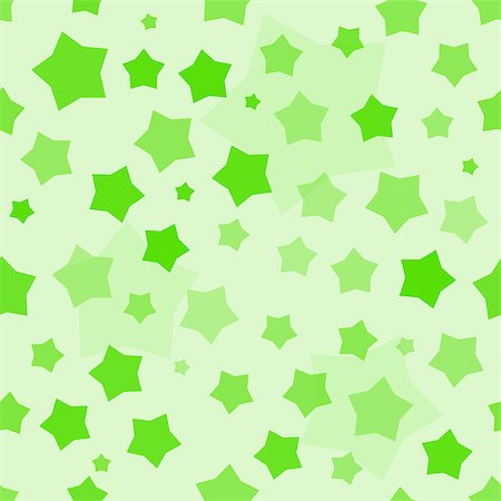 simsearch:400-07176260,k - Green seamless background with stars Foto de stock - Super Valor sin royalties y Suscripción, Código: 400-07717143