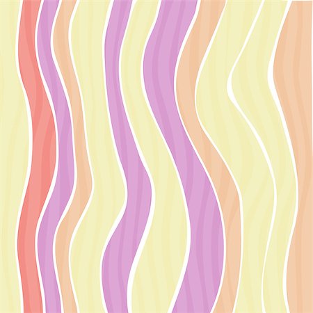 simsearch:400-07717164,k - Abstract colorful striped wave background. Vector illustration Photographie de stock - Aubaine LD & Abonnement, Code: 400-07717218