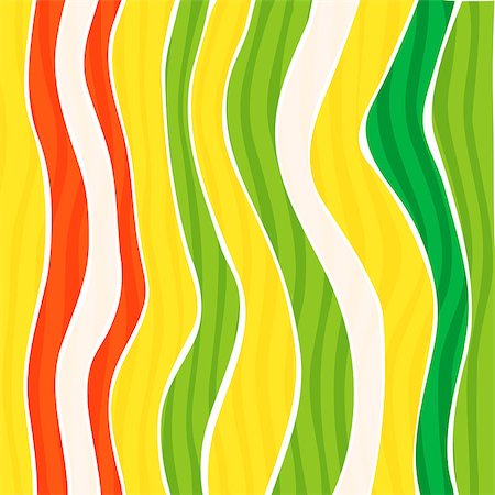 simsearch:400-07717164,k - Abstract colorful striped wave background. Vector illustration Photographie de stock - Aubaine LD & Abonnement, Code: 400-07717219