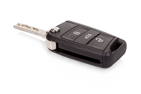 simsearch:400-07445673,k - Car keys isolated closeup on white background Photographie de stock - Aubaine LD & Abonnement, Code: 400-07717598