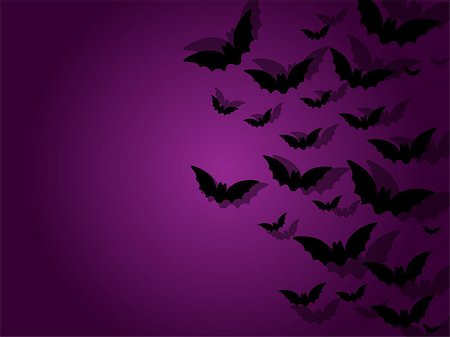 simsearch:400-09052600,k - Happy Halloween Ghost Bat Icon Background Stock Photo - Budget Royalty-Free & Subscription, Code: 400-07717895