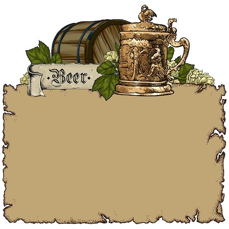 simsearch:400-08646298,k - beer background, this illustration may be useful as designer work Foto de stock - Super Valor sin royalties y Suscripción, Código: 400-07717903