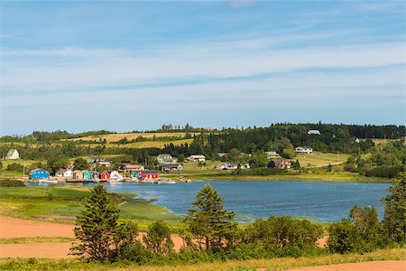 French River (Prince Edward Island, Canada) Stock Photo - Budget Royalty-Free & Subscription, Code: 400-07718082