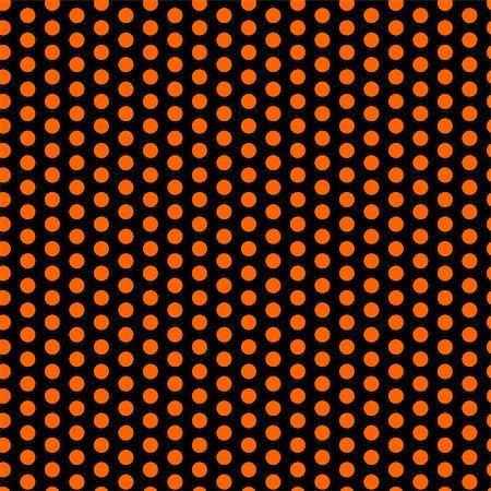 simsearch:400-05693480,k - Halloween Seamless Dots Pattern Orange and Black Stock Photo - Budget Royalty-Free & Subscription, Code: 400-07719451