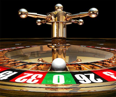 simsearch:400-07832442,k - 3D rendering of a roulette concept Stock Photo - Budget Royalty-Free & Subscription, Code: 400-07712800