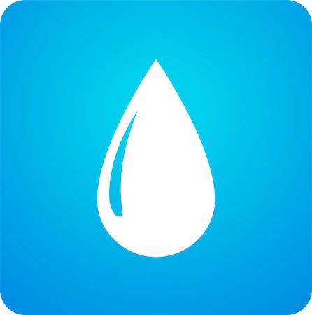pictures dripping oil - abstract big blue droplet symbol Stock Photo - Budget Royalty-Free & Subscription, Code: 400-07712862