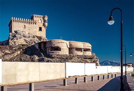 simsearch:400-08431858,k - Castillo de Santa Catalina. Tarifa, Spain Foto de stock - Super Valor sin royalties y Suscripción, Código: 400-07713646