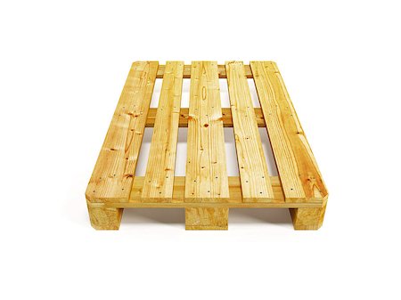 simsearch:400-06513601,k - wooden pallet, isolated on white Stock Photo - Budget Royalty-Free & Subscription, Code: 400-07713991