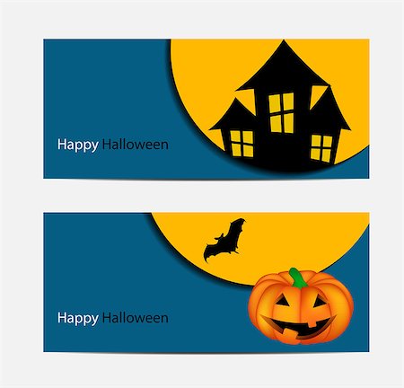 simsearch:400-08770622,k - Halloween Background with Pumpkin Vector Illustration. EPS10 Stock Photo - Budget Royalty-Free & Subscription, Code: 400-07728321