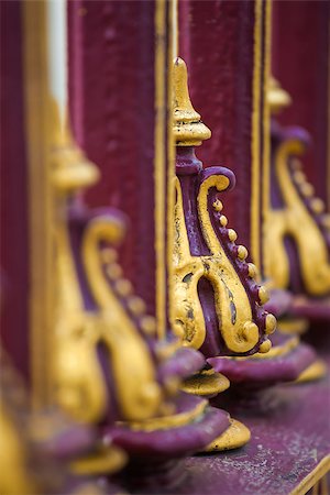 Heldenplaz fence metallic decorated fence in Vienna, Austria Stock Photo - Budget Royalty-Free & Subscription, Code: 400-07745623