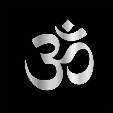 Religious Symbol of Hinduism- Pranava Fotografie stock - Microstock e Abbonamento, Codice: 400-07748164