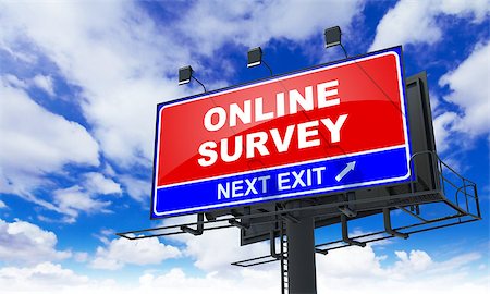 quality review - Online Survey - Red Billboard on Sky Background. Business Concept. Stock Photo - Budget Royalty-Free & Subscription, Code: 400-07748665