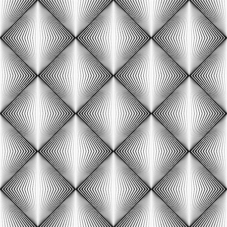 simsearch:400-07836085,k - Design seamless diamond trellised pattern. Abstract geometric monochrome background. Speckled texture. Vector art Foto de stock - Super Valor sin royalties y Suscripción, Código: 400-07749078
