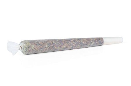 Marijuana joint from Amsterdam isolated on white background Fotografie stock - Microstock e Abbonamento, Codice: 400-07754712