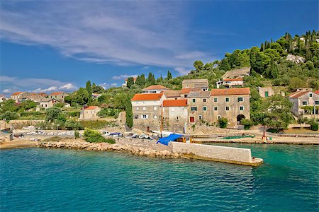 simsearch:400-07633210,k - Pictoresque small island of Osljak in Zadar channel, Dalmatia, Croatia Stock Photo - Budget Royalty-Free & Subscription, Code: 400-07754778