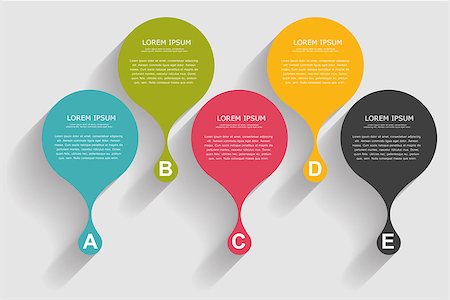 Infographic Templates for Business Vector Illustration. EPS10 Stock Photo - Budget Royalty-Free & Subscription, Code: 400-07754940