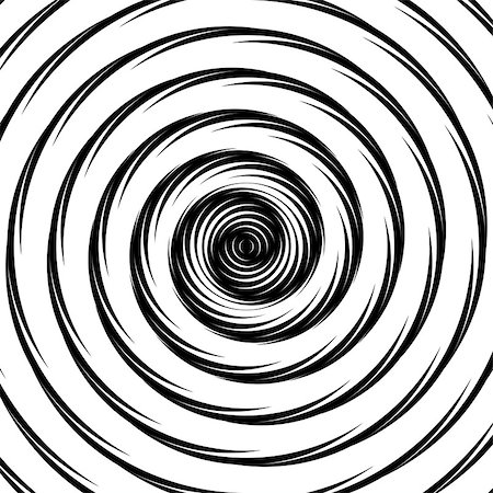 Design whirlpool movement illusion background. Abstract circle distortion geometric backdrop. Vector-art illustration Foto de stock - Super Valor sin royalties y Suscripción, Código: 400-07756329