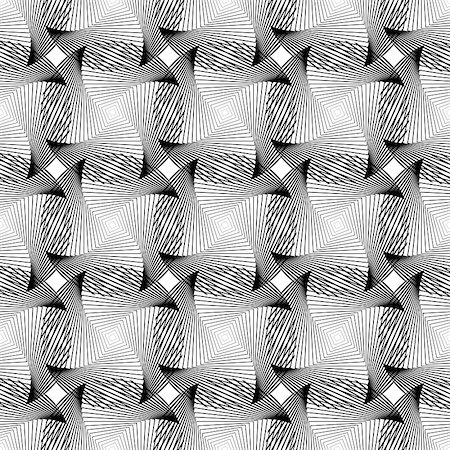 simsearch:400-08050050,k - Design seamless monochrome grid decorative pattern. Abstract textured background. Vector art Stockbilder - Microstock & Abonnement, Bildnummer: 400-07757237