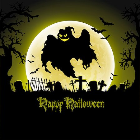 simsearch:400-05692275,k - Halloween background, this illustration may be useful as designer work Foto de stock - Super Valor sin royalties y Suscripción, Código: 400-07757952