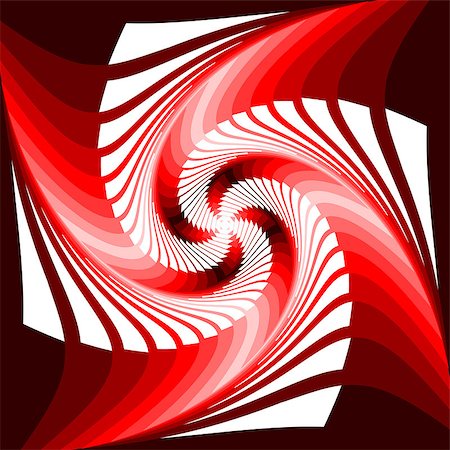 simsearch:400-07717373,k - Design colorful vortex movement illusion geometric background. Abstract stripe distorted textured backdrop. Vector-art illustration Foto de stock - Super Valor sin royalties y Suscripción, Código: 400-07758594