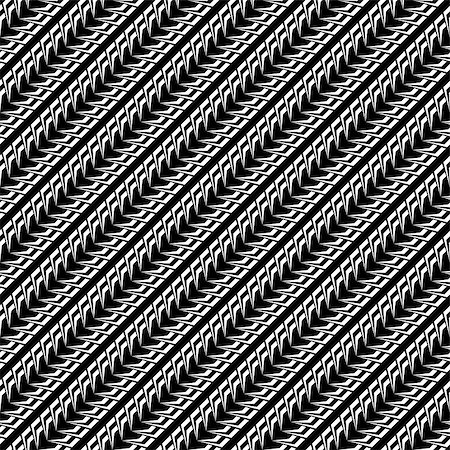 simsearch:400-07507345,k - Design seamless monochrome diagonal pattern. Stripy lines textured background. Vector art Foto de stock - Royalty-Free Super Valor e Assinatura, Número: 400-07758596