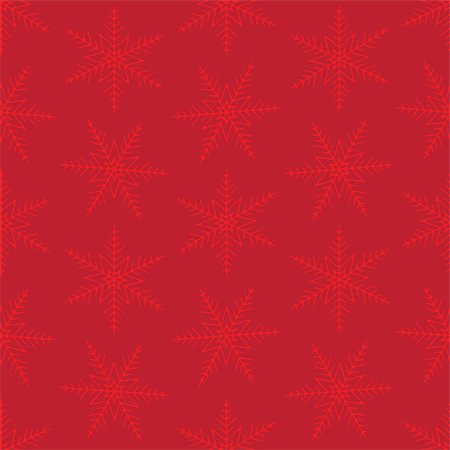 simsearch:400-08407579,k - Christmas snowflakes seamless background. Vector illustration. Photographie de stock - Aubaine LD & Abonnement, Code: 400-07759125