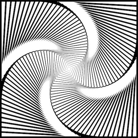 simsearch:400-07717373,k - Design monochrome twirl movement illusion background. Abstract strip torsion backdrop. Vector-art illustration Foto de stock - Super Valor sin royalties y Suscripción, Código: 400-07759982