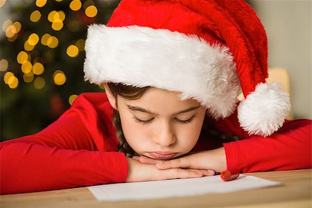 simsearch:400-07753751,k - Little girl waiting for santa at home in the living room Stock Photo - Budget Royalty-Free & Subscription, Code: 400-07753073