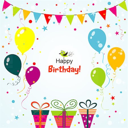 simsearch:400-04402561,k - Template greeting card, vector illustration Foto de stock - Super Valor sin royalties y Suscripción, Código: 400-07753846