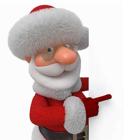 simsearch:400-08491713,k - New Year's congratulation from Santa Claus. Stock Photo - Budget Royalty-Free & Subscription, Code: 400-07774699