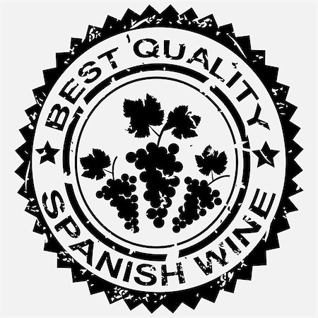 simsearch:400-08011361,k - Grunge stamp, quality label for Spanish wine Foto de stock - Super Valor sin royalties y Suscripción, Código: 400-07775294