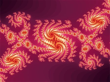 simsearch:400-07892008,k - Digital computer graphic - decorative fractal background with spirals in a bright colors for design. Photographie de stock - Aubaine LD & Abonnement, Code: 400-07776094