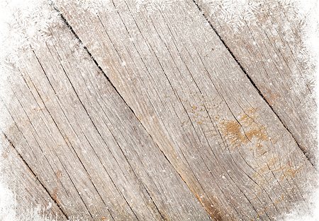 Old wood texture with snow christmas background Stock Photo - Budget Royalty-Free & Subscription, Code: 400-07776898