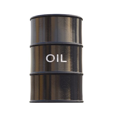 simsearch:630-06724437,k - Barrel of oil on white background with clipping path. Stock Photo - Budget Royalty-Free & Subscription, Code: 400-07777075