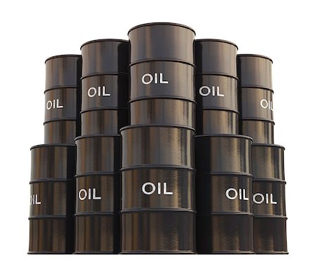 simsearch:400-07779600,k - Barrel of oil on white background with clipping path. Photographie de stock - Aubaine LD & Abonnement, Code: 400-07779249