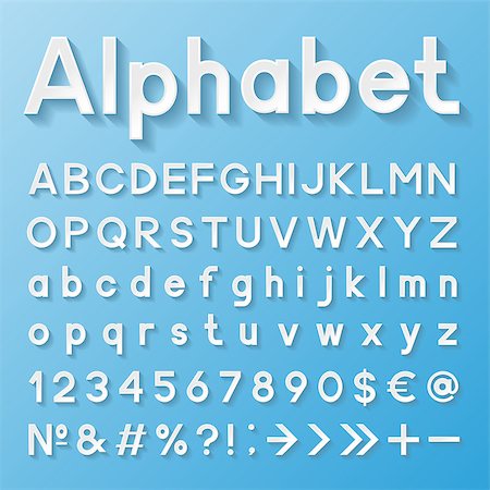 Decorative alphabet. Vector illustration Stock Photo - Budget Royalty-Free & Subscription, Code: 400-07779267