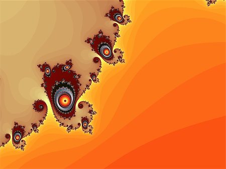 simsearch:400-07656707,k - Digital computer graphic - rendering. Patterned fractal background with spirals in a bright colors for design. Stock Photo - Budget Royalty-Free & Subscription, Code: 400-07770035