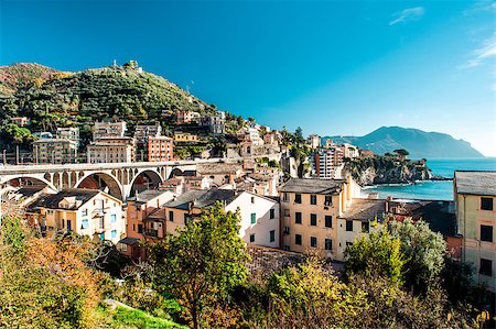 simsearch:400-07891715,k - Beautiful nature landscape. View of Italian village Photographie de stock - Aubaine LD & Abonnement, Code: 400-07771385