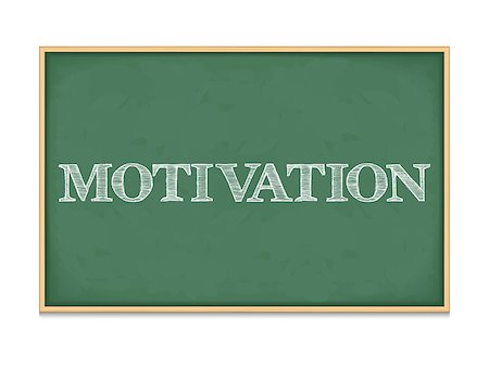 simsearch:400-08043578,k - The word motivation on blackboard, vector eps10 illustration Stock Photo - Budget Royalty-Free & Subscription, Code: 400-07795298