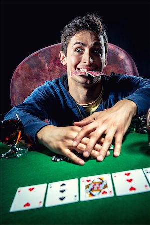 Poker player Stock Photo - Budget Royalty-Free & Subscription, Code: 400-07791708