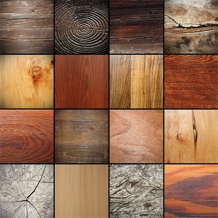 pine furniture - large collection of real beautiful wooden  textures Photographie de stock - Aubaine LD & Abonnement, Code: 400-07793946