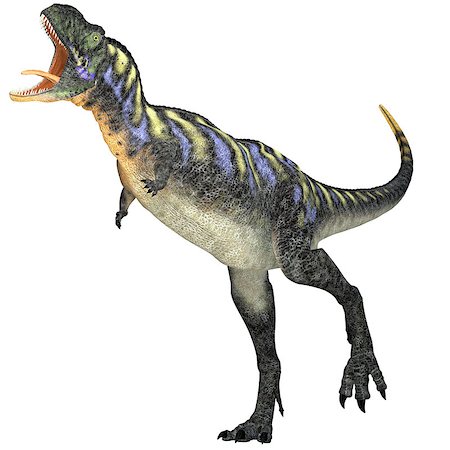 simsearch:400-07039388,k - Aucasaurus was a predatory dinosaur from the Cretaceous Period in Argentina and a close relative of Carnotaurus. Stockbilder - Microstock & Abonnement, Bildnummer: 400-07817128